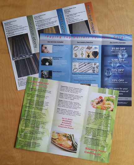 Tri-fold Brochures